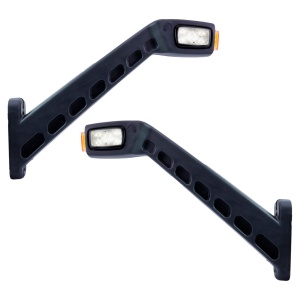 Lampă de avertizare / lampă de gabarit Strands Freedom Light Guide Rubber Arm XL - 12/24V / 259 mm, dreapta + stânga - Img 2