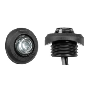 Lampă de gabarit PURELUX Spectre 1X Dark - 12/24V / 0.5W/ 28 mm, Alb (pentru suprafețe curbate) - Img 2