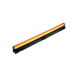 Lampă de poziție Strands Freedom Dark Line Long - 12/24V / 4W / 250 mm, Portocaliu