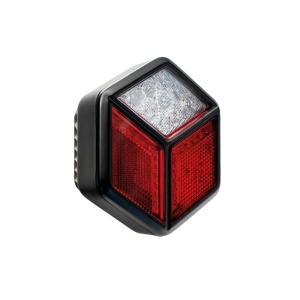 Lampă spate ASPÖCK MiniLED III, 3-Function - 12/24V