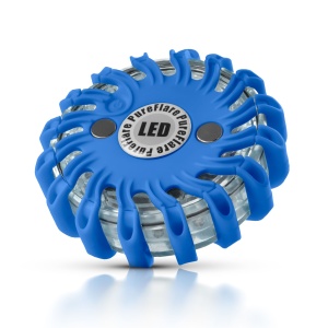 LED light puck Pureflare - Blue / Rechargeable