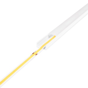 Profil pentru bandă LED AGGE Surface, montaj aparent, Alb (100 cm)