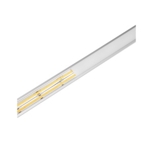 Profil pentru bandă LED AGGE Wide Recessed, încastrat, argintiu (200 cm)