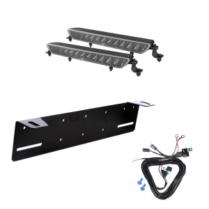 Proiector auxiliar OZZ XB1 15" Negru - dreaptă / 38 cm / 120W / Ref. 25, 2 buc - Set complet