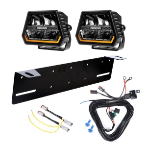 Proiector auxiliar PURELUX Panther Alpha 60 - 12 cm / 60W / Spot, 2 buc - Set complet - Img 2