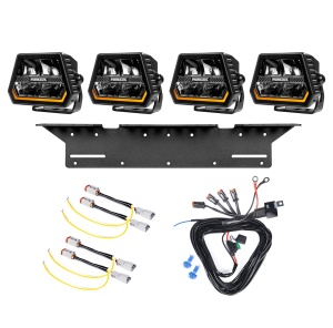 Proiector auxiliar PURELUX Panther Alpha 60 - 12 cm / 60W / Spot, 4 buc - Set complet