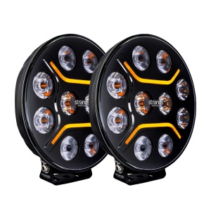 Proiector auxiliar Strands Dark Knight Intense 9" V2 - Rotund / 22 cm / 150W / Ref. 45, 2 buc. - Img 2