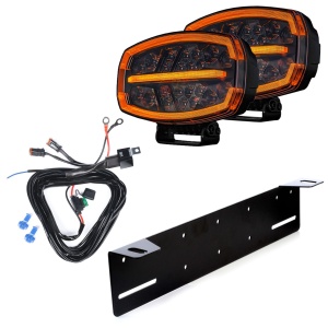 Proiector auxiliar Strands Firefly One - Rectangle / 25 cm / 150W / Ref. 45, 2 buc - Set complet - Img 2