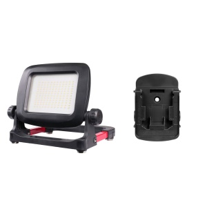 Proiector de lucru AGGE Workmate 3K Pro, pentru acumulatori de scule electrice, 3500 lm, lampă + adaptor pentru acumulatori DeWalt/Milwaukee - Img 2