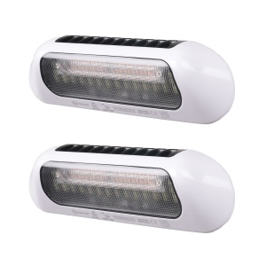 Proiector de lucru PURELUX MF44 - 24 cm / 32W / fascicul larg, 2 buc