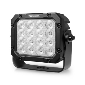 Proiector de lucru PURELUX pătrat 160 HD Gen2 - 22 cm / 160W / fascicul larg, 1 buc (Gen2)