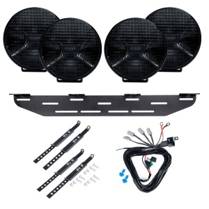 Proiector suplimentar Strands Ize Led Og 9" Rotund / 23 cm / 172 W / Ref.20, 4 buc - Set complet - Img 2
