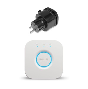 Remote controlled socket AGGE Zigbee Smart Plug, IP44, Smart plug + Philips Hue Bridge - Img 2