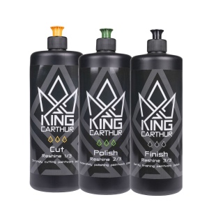 Set de paste de polisare King Carthur Reshine 3 in 1, 3 x 1000ml - Img 2