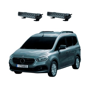 Set de proiectoare auxiliare STRANDS Mercedes Citan (2022+), 2 x Nuuk 10"