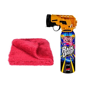 Sprayable quick wax Soft99 Raindrop Tornado Vortex, 300 ml, Wax + polishing cloth