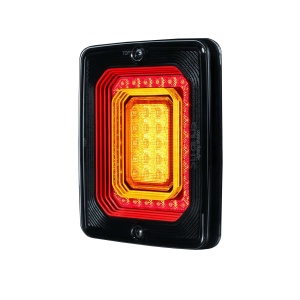 Tail / lumină de frână / semnalizator Strands FOR9T Illusion - 12/24V / 20W / 113 mm