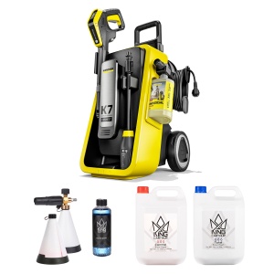 Aparat de spălat cu presiune KÄRCHER K7 Comfort Premium Connect, Aparat de spălat cu presiune + kit de spumare
