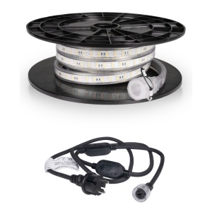 Bandă LED / Proiector de lucru AGGE 230V - 1500 lm/m, 5 m, bandă cu cablu de alimentare - Img 2
