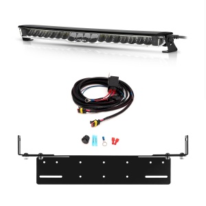 Bară LED Lazer Glide PL - curbată / 52 cm / 120W / Ref. 12.5, 1 buc - Set complet