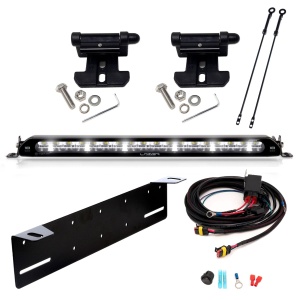 Bară LED Lazer Linear 18 Elite cu lumină de poziție - dreaptă / 53 cm / 126W, 1 buc - Set complet
