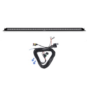 Bară LED Lazer Linear 42 - dreaptă / 113 cm / 147W, 1 buc + set de cabluri cu releu