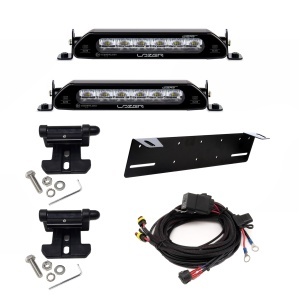 Bară LED Lazer Linear 6 Elite - dreaptă / 22 cm / 36W, 2 buc - Set complet