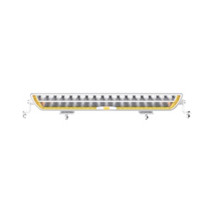 Bară LED OZZ DRB1 P20" Alb - dreaptă / 55 cm / 170W / Ref. 50, 1 buc.