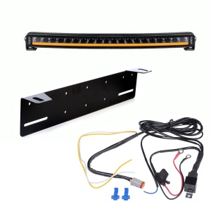 Bară LED Strands Siberia SRC 22" - curbată / 56 cm / 100W, 1 buc - Kit complet