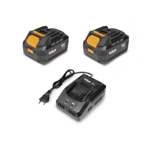 Baterie TOKYA 18V, 5 Ah (compatibil cu Makita), 2 acumulatori + Încărcător