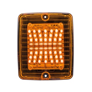 Blinkers Strands IZE LED - Portocaliu / 24V / 130 mm - Img 2