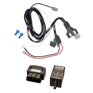 Cablaj PURELUX DualReleu 12V, DTP, 1 ieșire (DTP) + XBB Dongle & PowerUnit