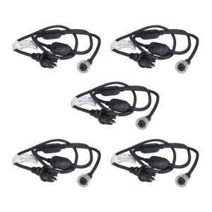 Cablu de alimentare AGGE 230V, 170 cm, 5 buc