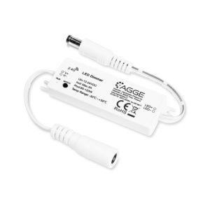 Controler pentru bandă LED AGGE mini pentru o singură culoare, RF 2.4 GHz, doar controlerul - Img 2