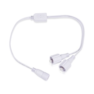 Distribuitor pentru bandă LED cablu AGGE, IP20/IP65, 2 ramificații pentru wet rooms (IP65)