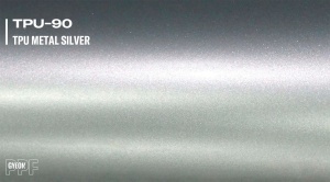Folie de protecție pentru vopsea GYEON PPF Color - gri, Metal Silver (TPU-90)