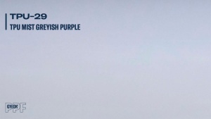 Folie de protecție pentru vopsea GYEON PPF Color - gri, Mist Greyish Purple (TPU-29)