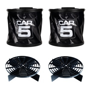 Găleată pentru spălare CAR5 Collapsible, 15 l, 2 buc + sand separators - Img 2