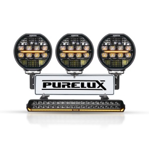 Kit de proiectoare auxiliare PURELUX WRC 2, 816W / 46 000 lm - Set complet, WRC 2, 46 000 lm - Img 2