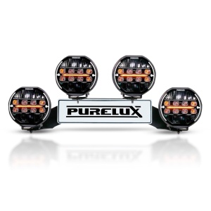 Kit de proiectoare auxiliare PURELUX WRC 7, 432W / 26 000 lm - Set complet, WRC 7 Heat, 24 000 lm - Img 2