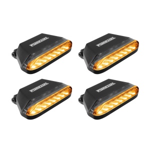 Lampă de avertizare PURELUX Radar R65 - 12/24V / 32W / 86 mm, 4 buc