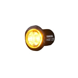 Lampă de avertizare PURELUX Strobe Rotund - 12/24V / 8W / 36 mm, 1 buc.