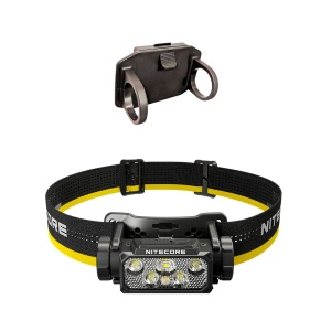 Lampă frontală Nitecore HC60 UHE - 1600 lm / Reîncărcabil, Light + NVG Suport