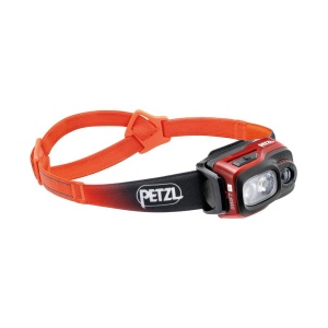 Lampă frontală Petzl Swift RL - 1100 lm / Reîncărcabil, Portocaliu