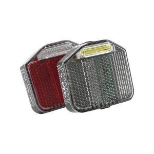 Lampă pentru bicicletă MOON Orcus Lite - 60 lm / Reîncărcabil, Lampă spate + Front light (Orcus Lite-W)