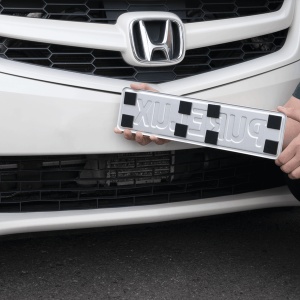 License plate holder PURELUX Magnetic License Plate kit, 1 set (For one license plate)