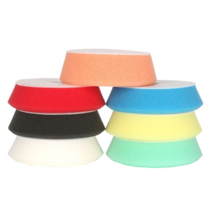 Pad din spumă pentru polisare FLEXIpadS PRO-Classic, 4", roșu (Ultra Finishing)