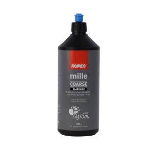 Polish RUPES Mille Coarse, Mille negru Edition, 1000 ml