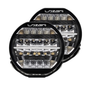 Proiector auxiliar Lazer Sentinel 9" Standard - Rotund / 23 cm / 87 W, 2 buc