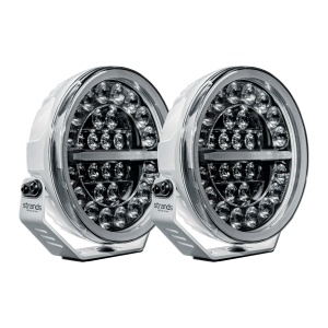 Proiector auxiliar Strands Firefly Professional Alb 9" - Rotund / 22 cm / 141W / Ref. 50, 2 buc